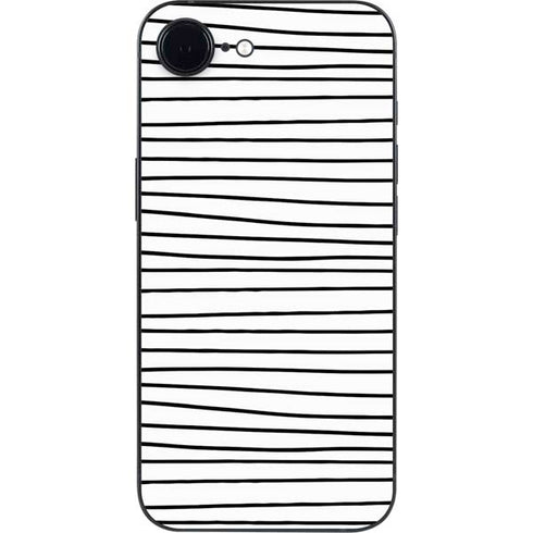Freehand Stripes iPhone 16e Skin